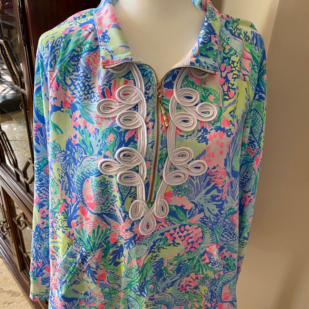 Lilly Pulitzer Mermaids Cove Popover
